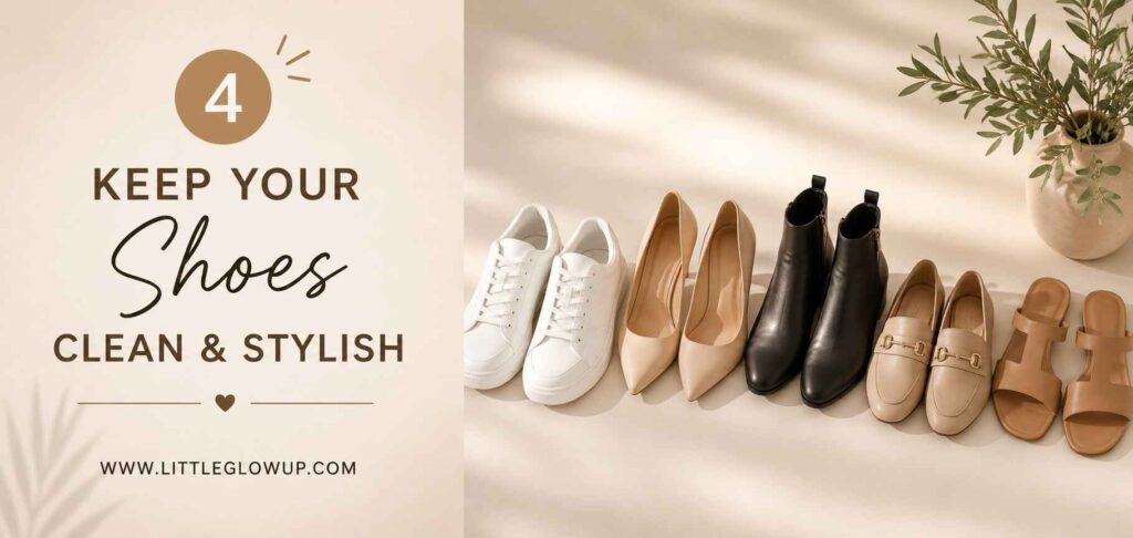 Keep Your Shoes Clean and Stylish. Fashion tip for women