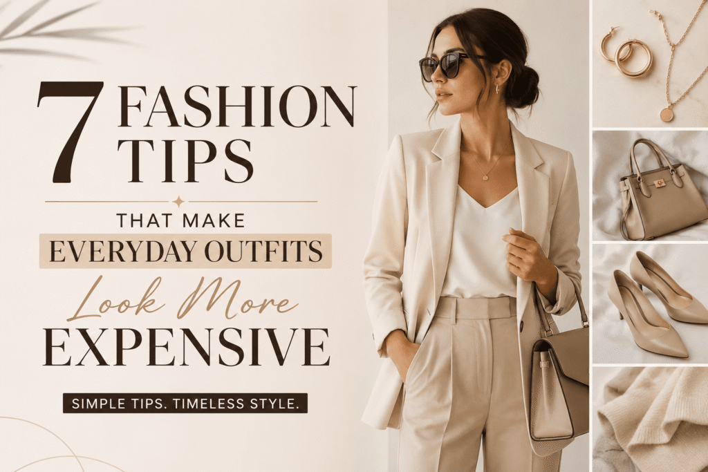 7 Fashion Tips That Make Everyday Outfits Look More Expensive