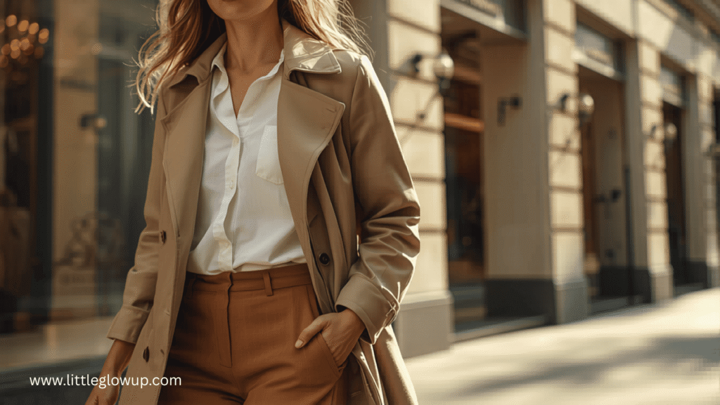 Everyday outfits look more expensive.