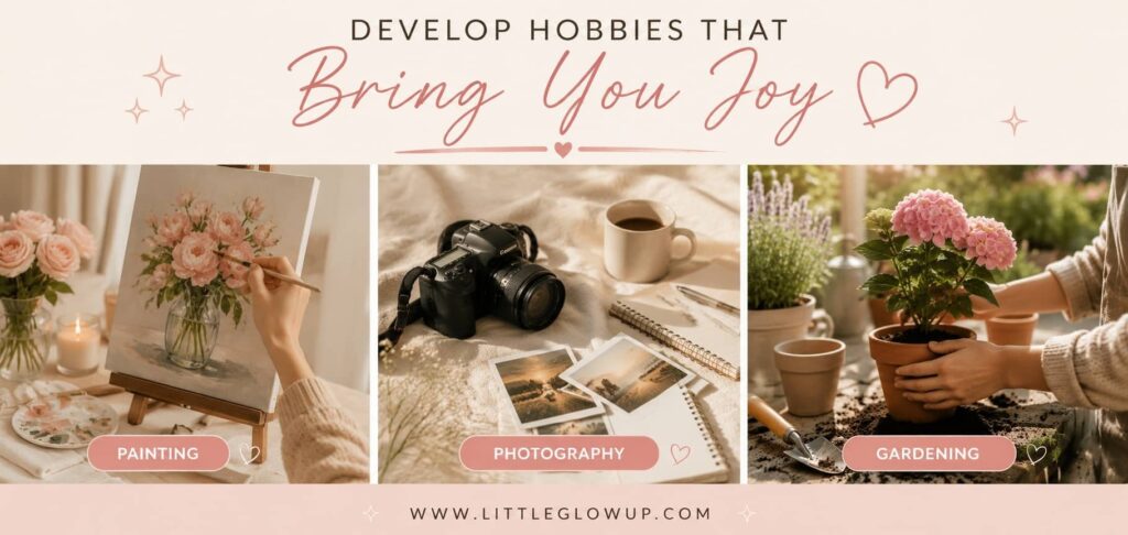 Develop Hobbies That Bring You Joy