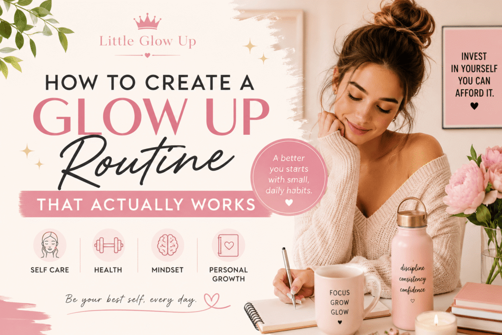 How to Create a Glow Up Routine That Actually Works