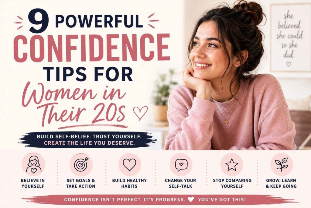 9 Powerful Confidence Tips for Women in Their 20s to Build Unshakable Self-Belief