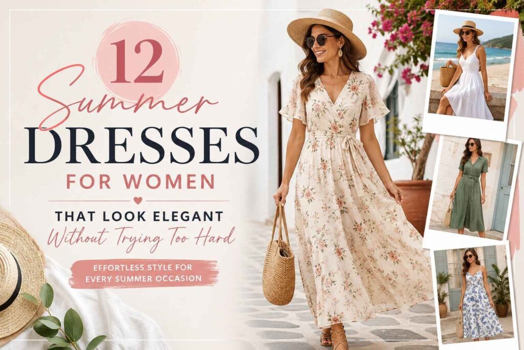 12 Summer Dresses for Women That Look Elegant Without Trying Too Hard